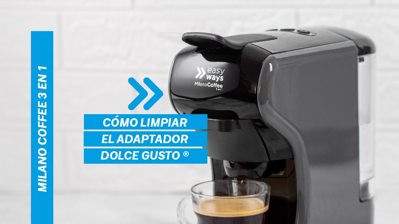 Cómo limpiar el adaptador Dolce Gusto ® de Milano Coffee 3 en 1 