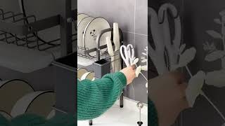 Maximizing Kitchen Space with Smart Shelf Organization #shorts #musthave #kitchen #spacesaving