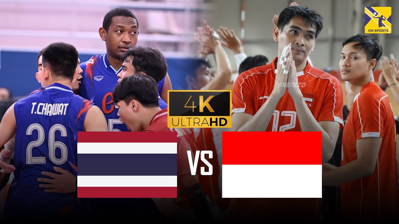 Full 4K | THAILAND vs INDONESIA | Huyền thoại Rivan Nurmulki và Kissada Nilsawai so tài đỉnh cao