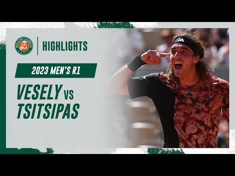 Stefanos Tsitsipas vs Jiri Vesely - Round 1 Highlights I Roland-Garros 2023