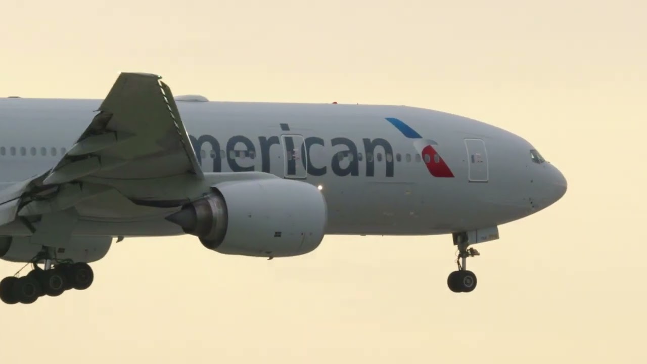 AA 777 & Korean Air 787 Departures at DFW Airport | Planespotting in Texas