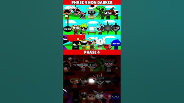 Incredibox Sprunki Phase 4 Non Darker VS Phase 4 *MIX VERSION*
