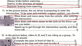 2021 Dmv Motorcycle  Released Test Questions part 1  Written CA Permit practice online mathgotserved