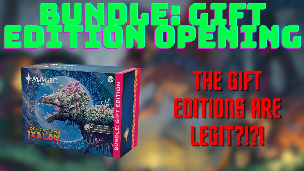 Lost Caverns of Ixalan Bundle: Gift Edition Opening - YouTube