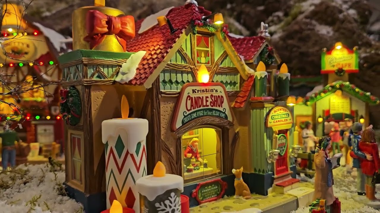 KERSTSHOW INTRATUIN DUIVEN 2025 🎄 LEMAX CHRISTMAS VILLAGE 🎄 KERSTDORP SFEERIMPRESSIE