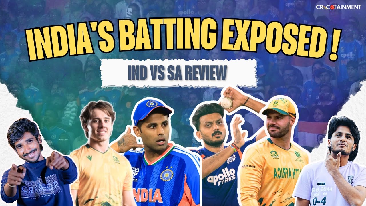 Top Order Masterclass ❌ Exposed ✅ | IND VS SA REVIEW | Tamil | CRICOTAINMENT