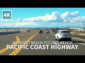 [4K] Driving Newport Beach, Huntington Beach, Long Beach, San Pedro, Pacific Coastline, California