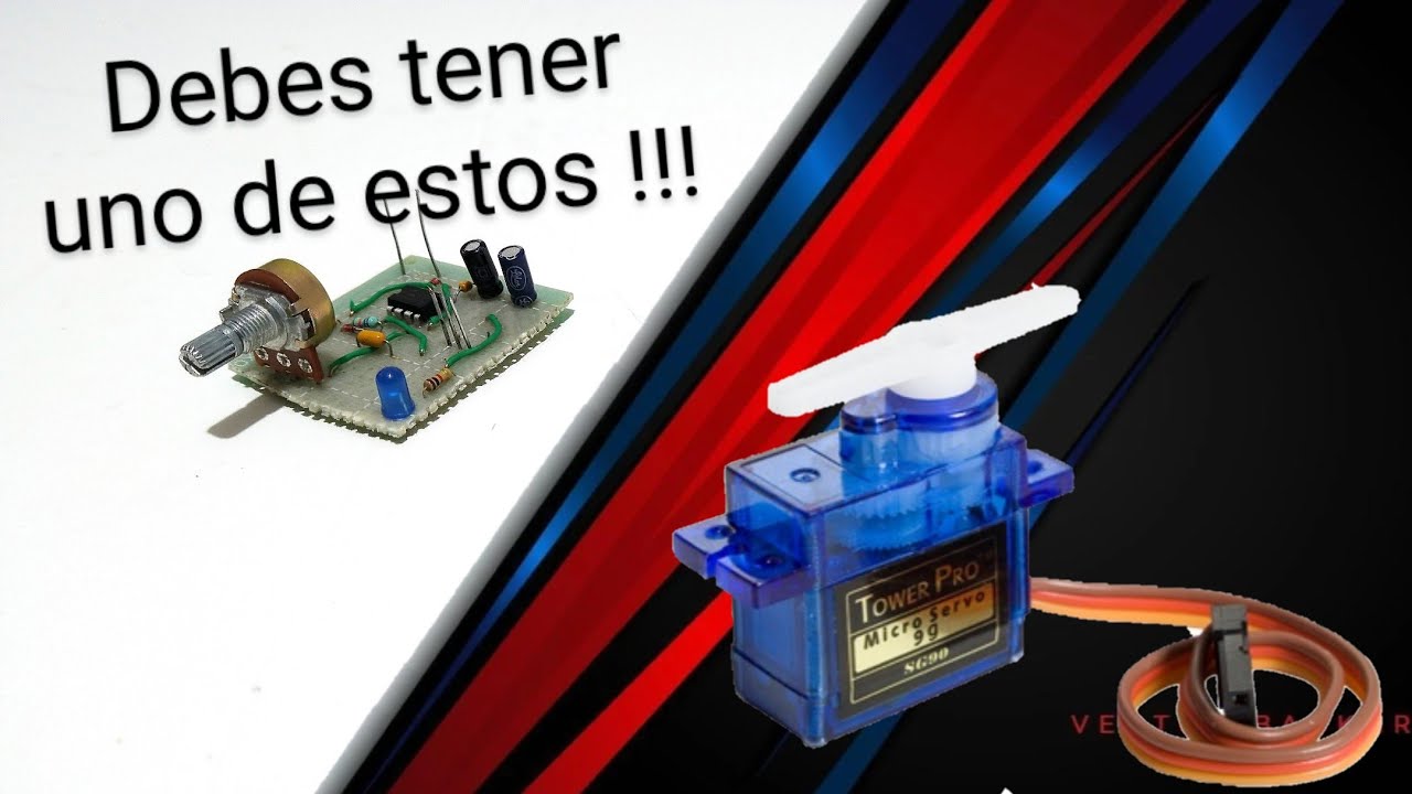 Cómo hacer un probador de servos casero_Facil y rápido YouTube