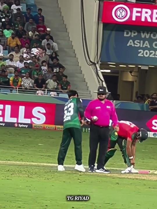 The most beautiful moment in cricket.✨ Ban Vs Pak | Asia Cup #short #shorts