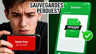 Récupérer ses sauvegardes PPSSPP sur Android | Tuto Facile et Rapide
