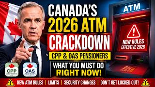 Canada’s 2026 ATM Crackdown 💳 What CPP & OAS Pensioners Need To Do RIGHT NOW