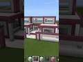 👑Minecraft Modern House: Progress! 🏠✨ #Shorts