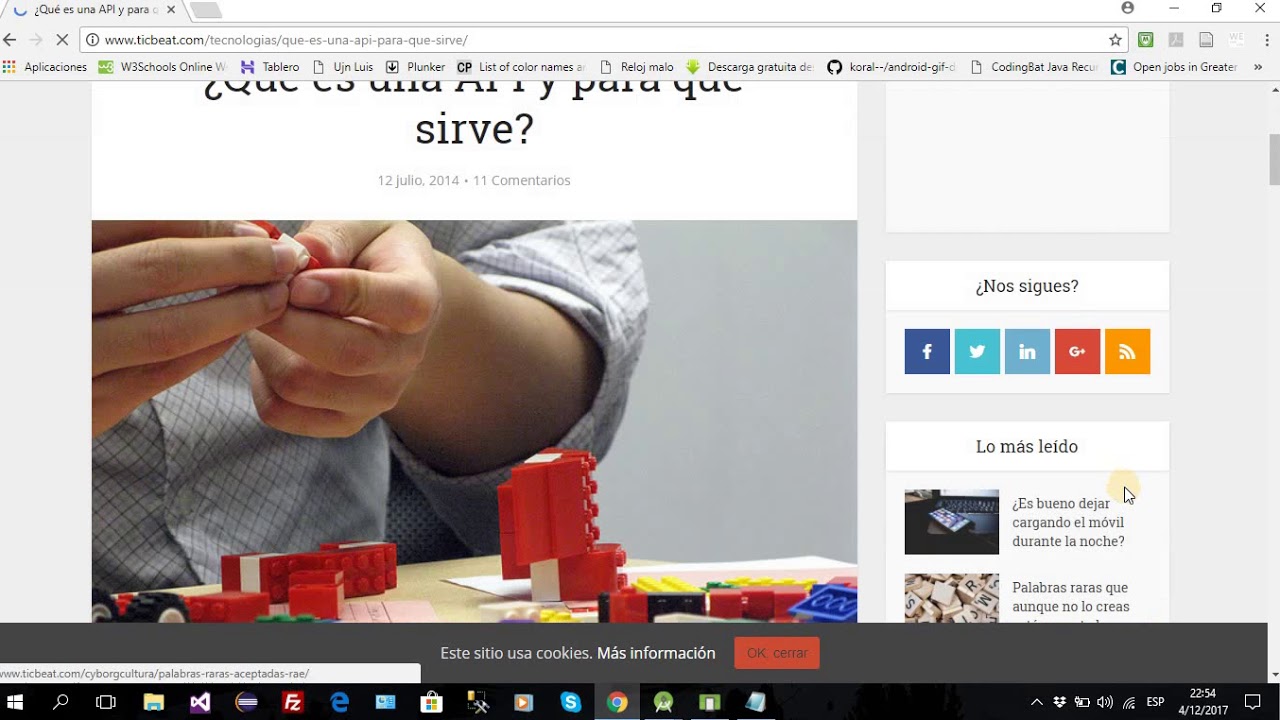 Proyecto programacion 2 - Librerias de Android - YouTube