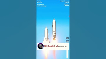 The aerodynamic rocket V/S simple rocket #shorts #viral #sfsgaming #v6