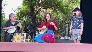 Bela Fleck & Abigail Washburn w/ Juno, "Warrior" - 52nd RockyGrass, Lyons, Colorado - July 27, 2024