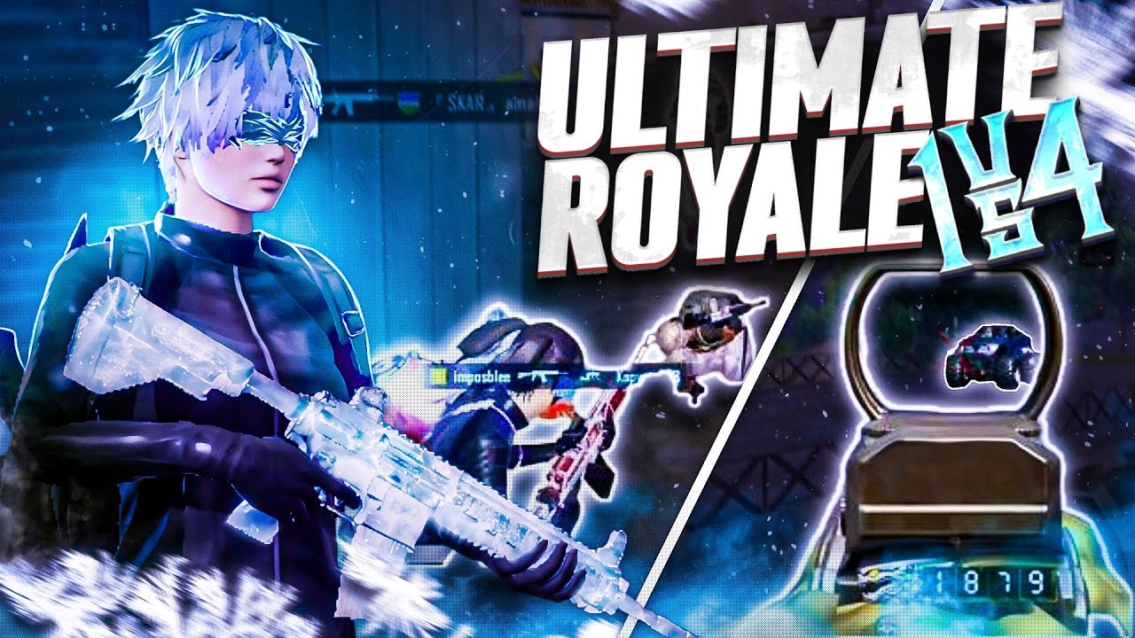 1vs4 Clutches in Ultimate royale Pubg mobile - YouTube