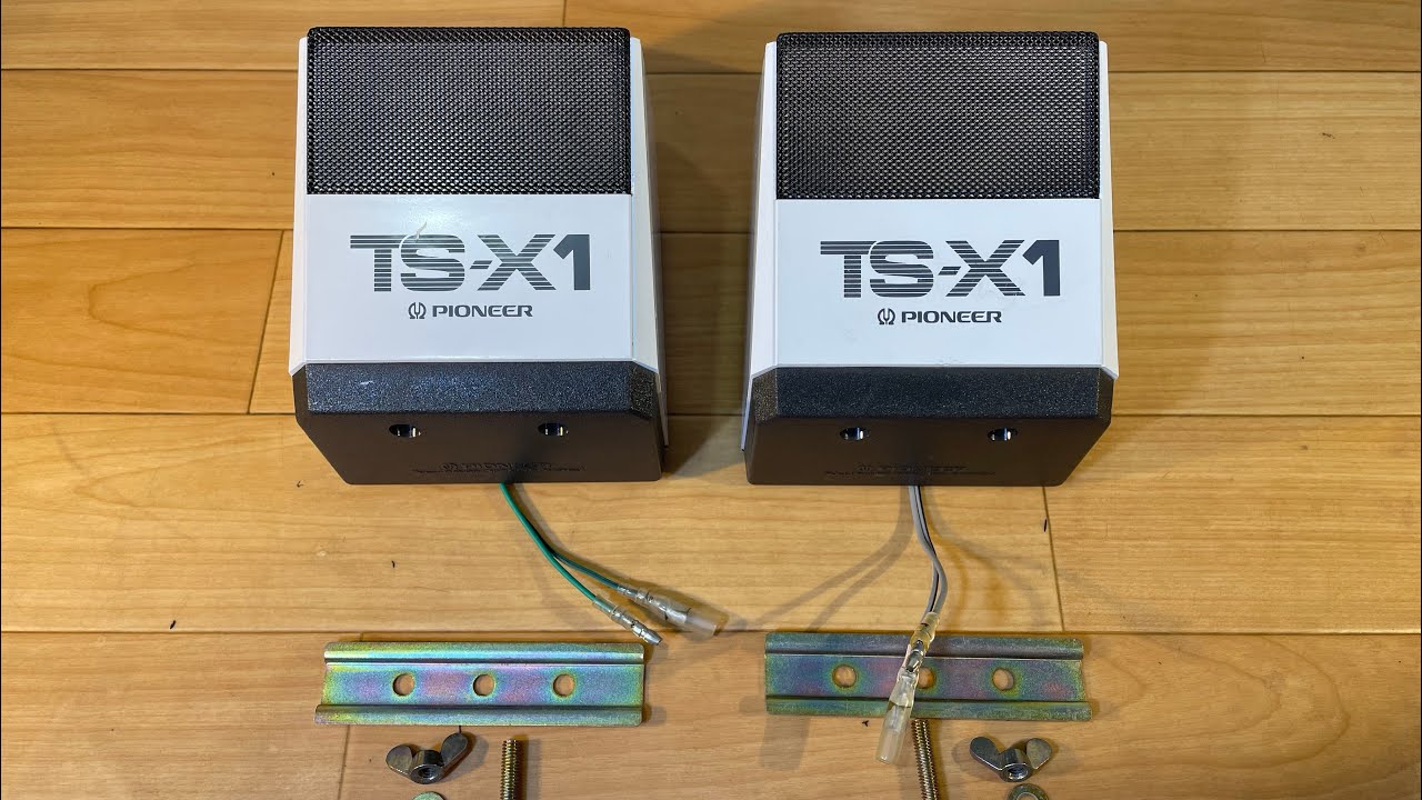 確認動画 TS-X1 白 フロント スピーカー ロンサムカーボーイ