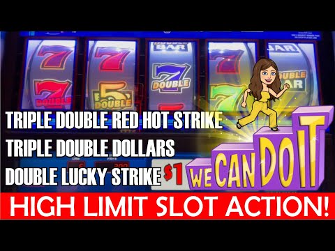 HIGH LIMIT 9 LINE DOUBLE LUCKY STRIKE SLOT MACHINE LIVE PLAY PLUS MORE VEGAS SLOT PLAY!