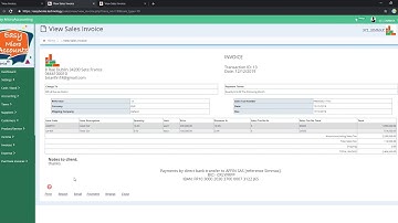 Create Invoice From Created Customers | EasyBooks