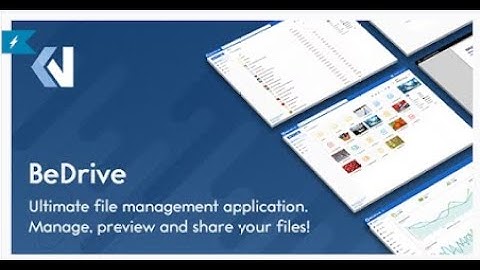 How to install BeDrive File Sharing and Cloud Storage