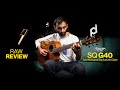 SQOE SQ-G40 Solid Mahogany Top Acoustic Guitar | SOUND TEST | RAW REVIEWS | Procraft India