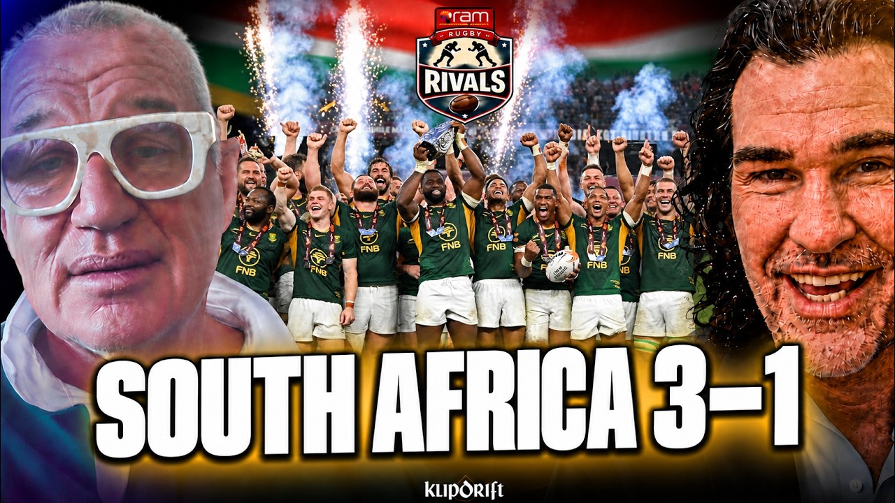 Springboks Celebrate  Series Victory in the USA —  the Game Victor said was just an Exhibition