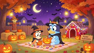 Bluey’s Magical Halloween Evening 🌙🎃 Relaxing Lofi Beats for Study, Chill & Unwind