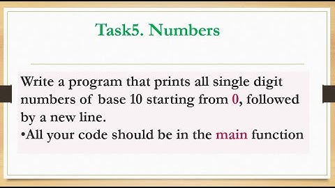 Task 5 Numbers: 0x01. C - Variables, if, else, while.  alx task solutions #alx