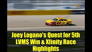 Joey Logano's Quest for 5th LVMS Win & Xfinity Race Highlights | NASCAR Playoffs 2023
