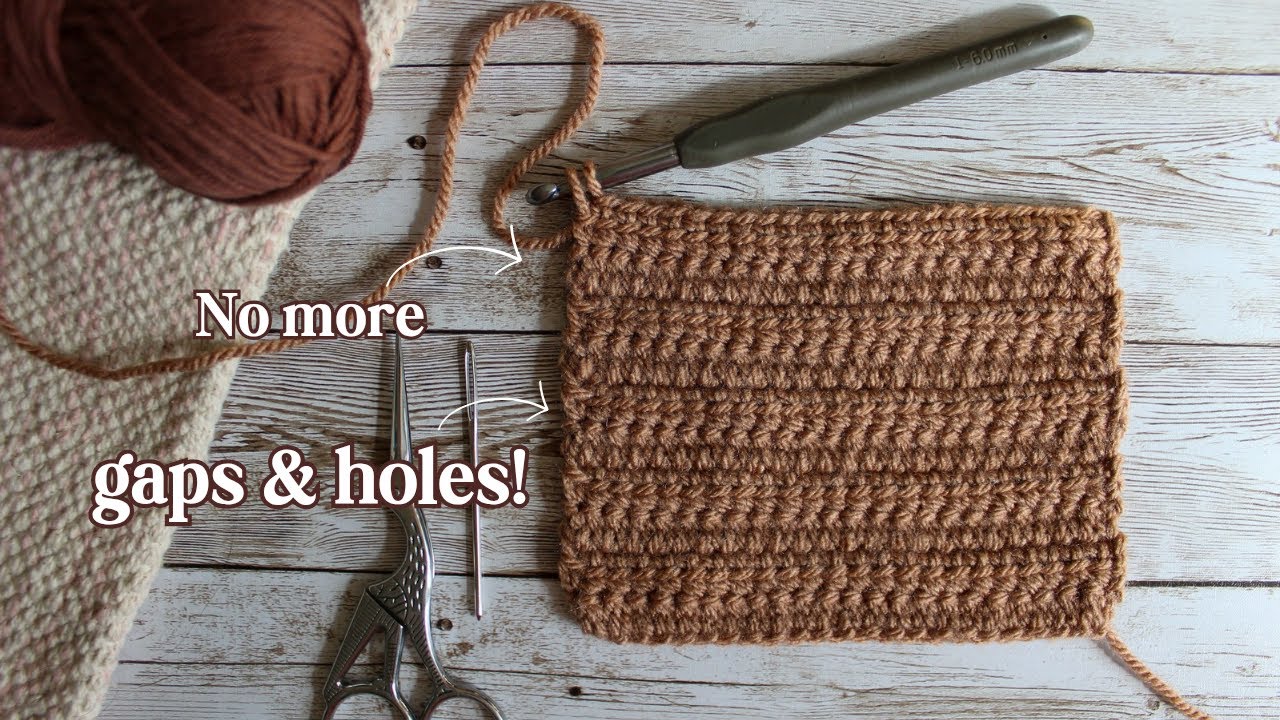 Linked Double Crochet (a beginner-friendly crochet tutorial!)