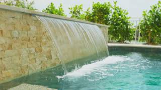 Tranquil Waters: A Serene Escape by the Sheer Descent Pool