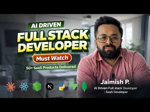 Upwork Introduction Video (Jaimish Patel) | Full Stack Developer | SaaS Developer