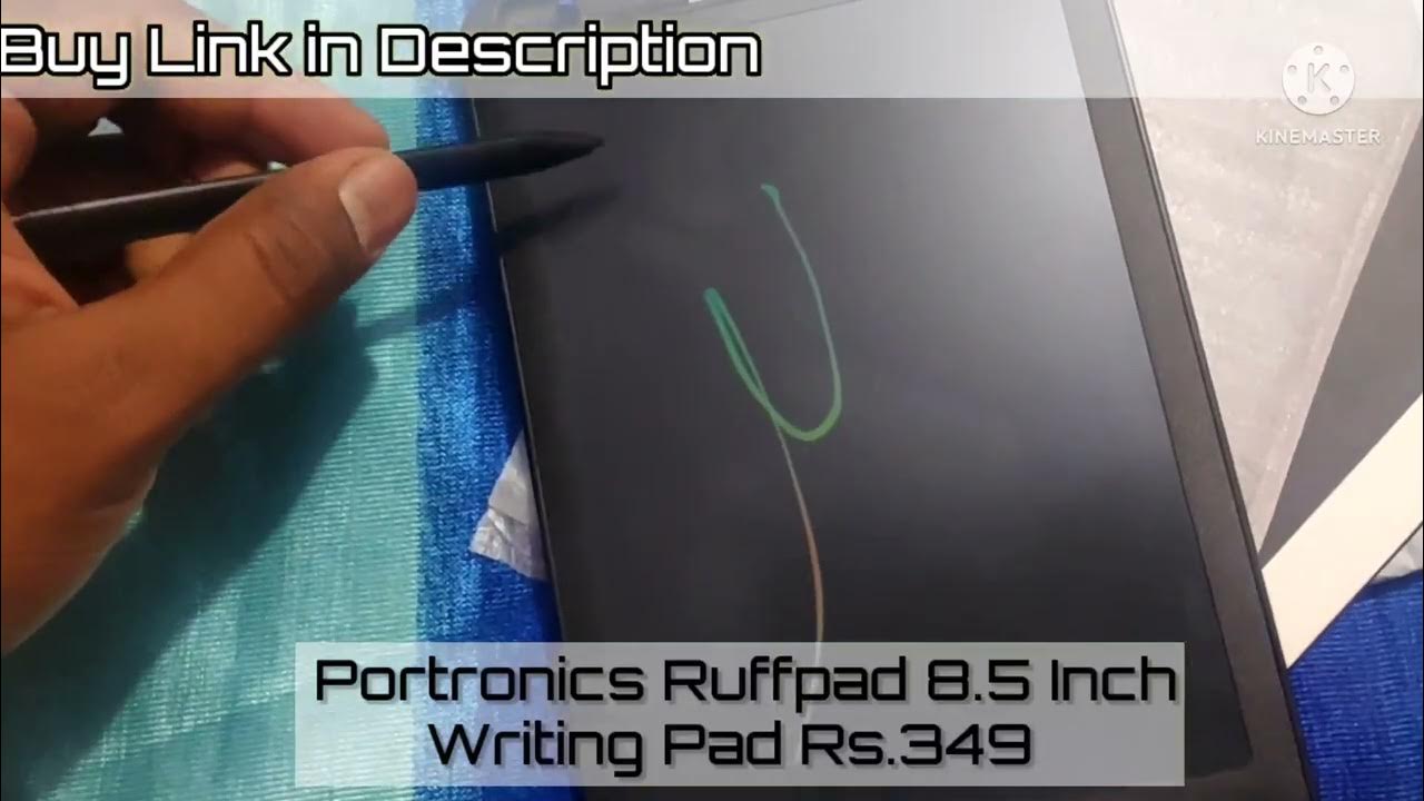 Unboxing Portronics Ruffpad Writing Pad Amazon Writing Pad Unboxing