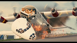 Plane Crashes With Dummies 1 - Beamng Drive
