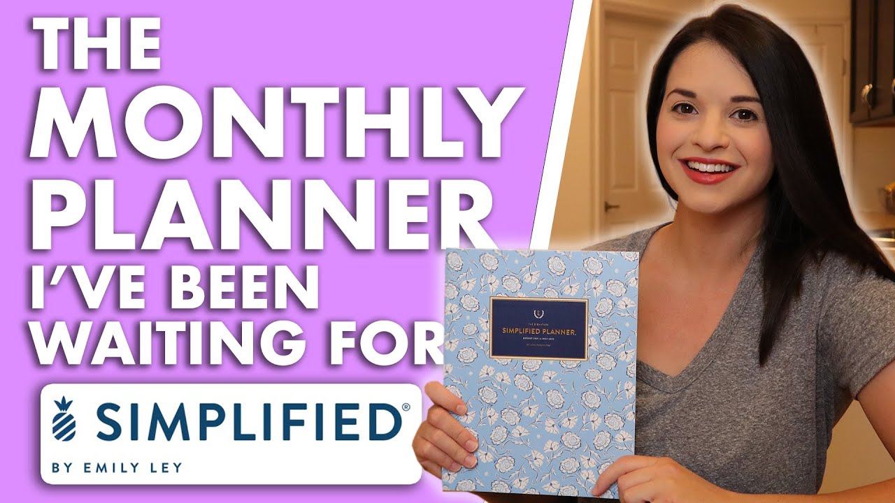 20212022 Emily Ley Simplified Planner Monthly Review // The Monthly Planner I'VE ALWAYS WANTED