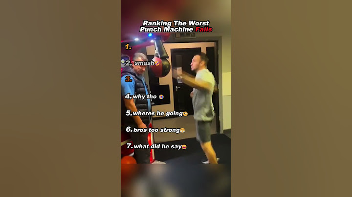 Ranking Punching Machine Fails 🤣