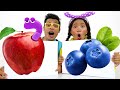 Learn Colors & Fruit Names with Linda Fun Fruits & Paint Kids Toys