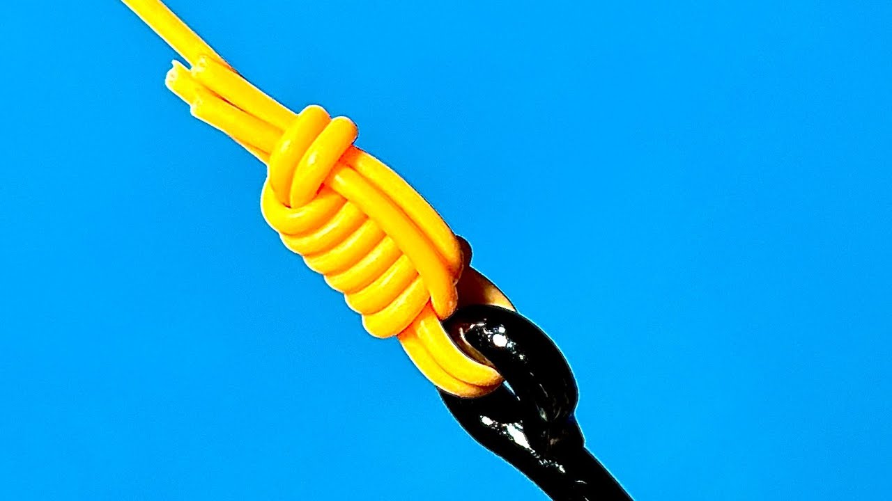 SUPER STRONG fishing knot for hook & braid BEST knot ever Simple vs