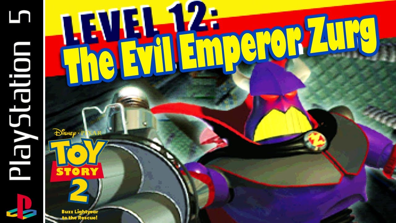 История игрушек 2: Базз Лайтйер спешит на помощь! (PS1) | Уровень 12 - Злой император Зург | Платина