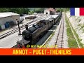 Cab Ride Annot →  Puget-Théniers (Train des Pignes Historique, France - June 2025) driver's view 4K