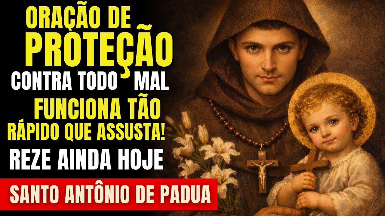 🔑 ESTA ORAÇÃO A SANTO ANTÔNIO ABRE PORTAS IMPOSSÍVEIS AGORA
