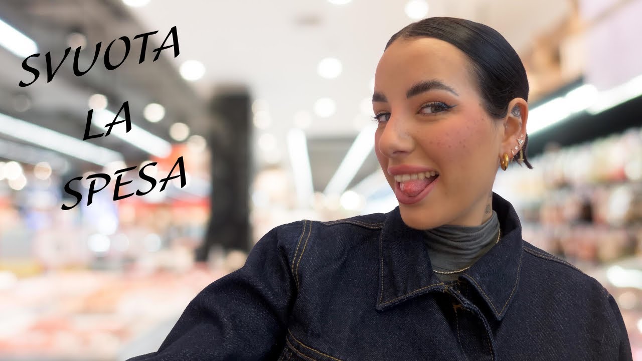 SVUOTA LA SPESA 🍎 🍞 🥦 | Nicole Mologni