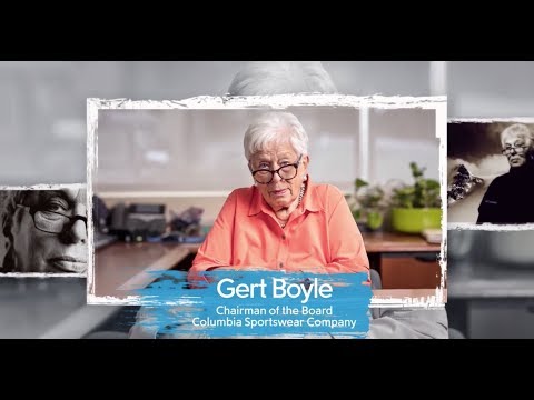 Video: In Memoriam: Gert Boyle, Legendarna Kolumbijska 