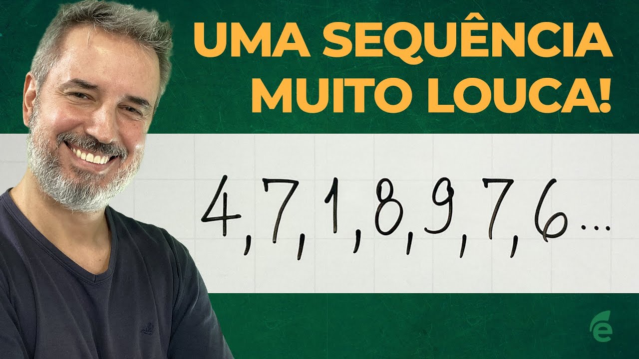 Uma sequência que não é nem P.A., nem P.G.! (4, 7, 1, 8, 9, 7, 6...) [Horizontal]
