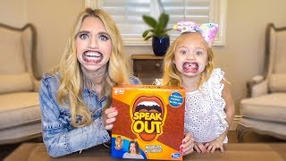 HILARIOUS SPEAK OUT GAME CHALLENGE VS. MY MOM!!!