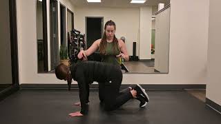 Beast Position Holds with Toe Off