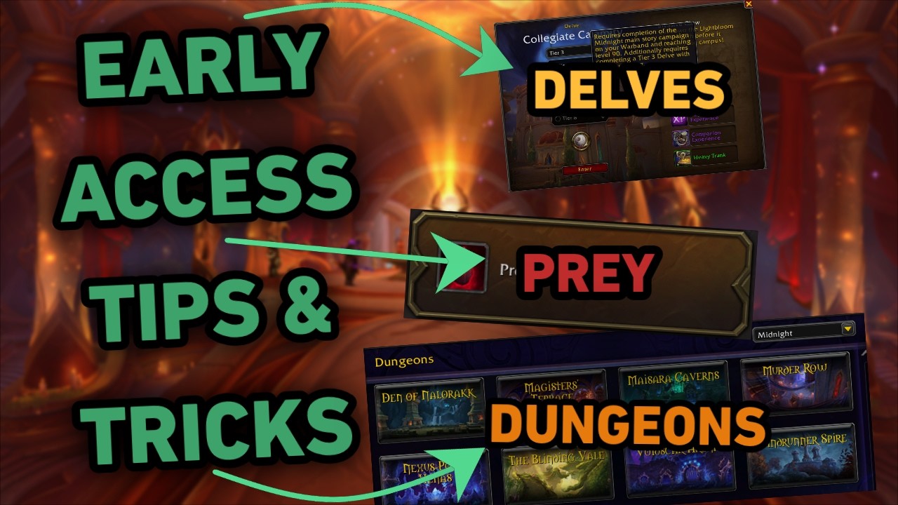 Midnight Early Access Tips & Tricks!