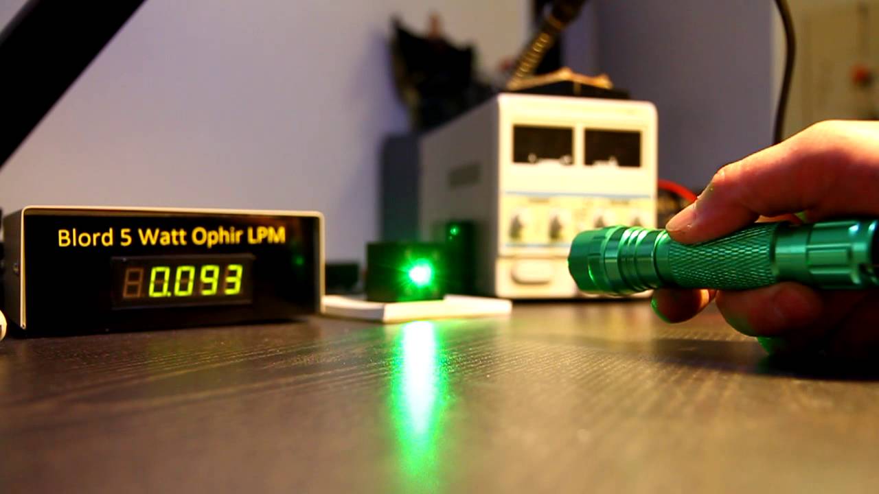 100mW green laser DIY