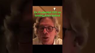 Why turn down government bailout money?