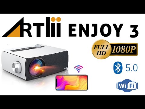 Crystal Clear! Artlii Enjoy 3 1080p Projector w/Wi Fi and Bluetooth